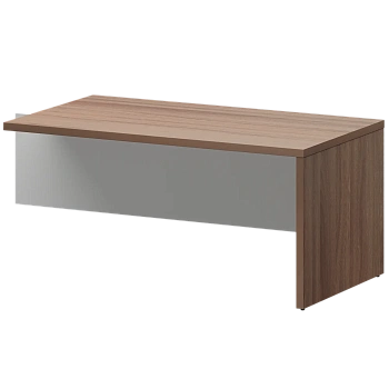 Бриф-приставка KZB-16 Темный шимо/Белый 1600x900x750 Кортез