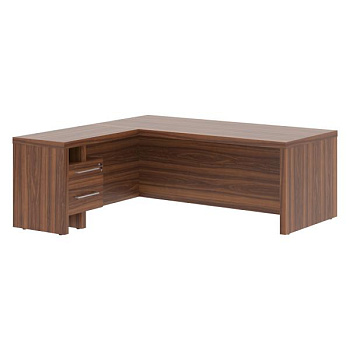 ZCT 2019H.A(L) Стол руководителя с тумбой приставной ZCT 2019H.A(L) 2000х1900х750 ZENN