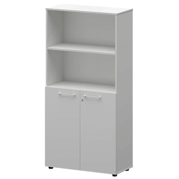 Шкаф высокий полузакрытый СМШ48.28F(Б) Белый 792x380x1595 Кортез