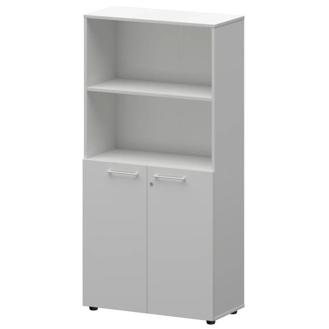 Шкаф высокий полузакрытый СМШ48.28F(Б) Белый 792x380x1595 Кортез