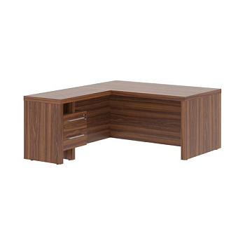 ZCT 1619H.A(L) Стол руководителя с тумбой приставной ZCT 1619H.A(L) 1600х1900х750 ZENN