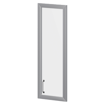 К-979.СП.ПР.Ф Дверь стеклянная в алюминиевой раме правая 356x20x1165 mm
