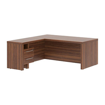 ZCT 1819H.A(L) Стол руководителя с тумбой приставной ZCT 1819H.A(L) 1800х1900х750 ZENN