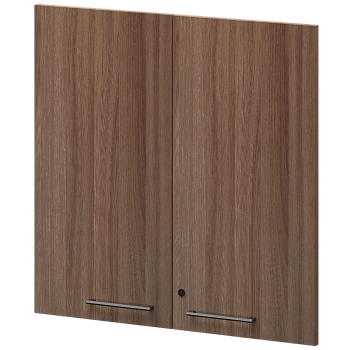 Фасады верхние KZF-28V(Ч) Темный шимо/Графит 784x18x780 Кортез