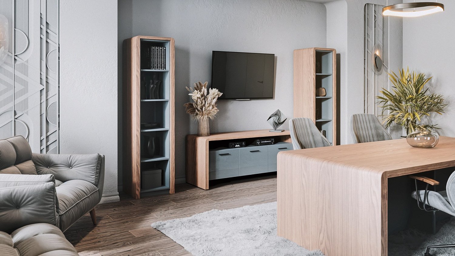 "Бронкс" серия мебели из шпона американского ореха