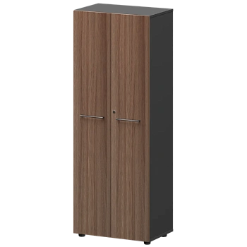Шкаф для одежды KZS-46 Темный шимо/Графит 598x380x1595 Кортез