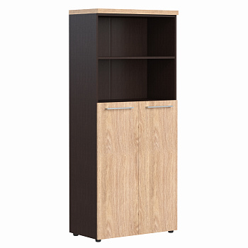 Шкаф с глухими средними дверьми и топом AHC 85.6