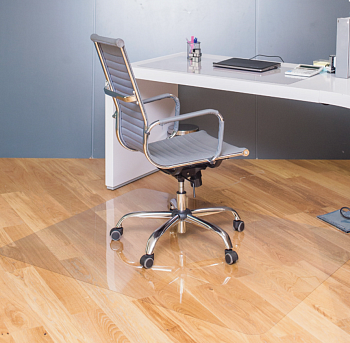 Коврик защитный напольный, поликарбонат, 120х150 см, глянец, толщина 1 мм