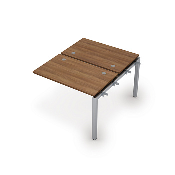 6МБС.5267 Бенч-система на 2 рабочих места, средний модуль (1000*1235*750)