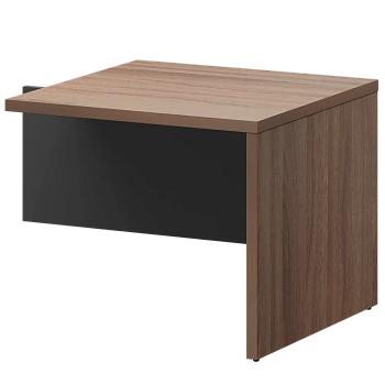 Бриф-приставка KZB-09 Темный шимо/Графит 900x900x750 Кортез