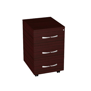 Тумба выкатная с центральным замком МЛ-3.0 (432x511x639)