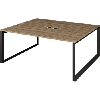 НТМП.О.Б2-200 Бенч двойной на 2 рабочих места на металлокаркасе(2000x1496x750)