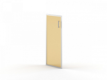 ДВЕРЬ СТЕКЛЯННАЯ В АЛ.РАМЕ В 522 L(421X22X1132)