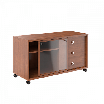 ТУМБА МОБИЛЬНАЯ В 202.2 С ДВЕРЬЮ КУПЕ (1202X500X660)