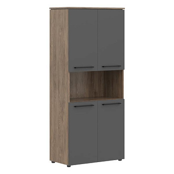 MHC 85.4 Шкаф с 2-мя комплектами глухих малых дверей MHC 85.4  854х423х1956 MORRIS TRE