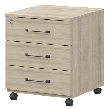 К-923 Тумба мобильная с центральным замком 434x470x600 mm