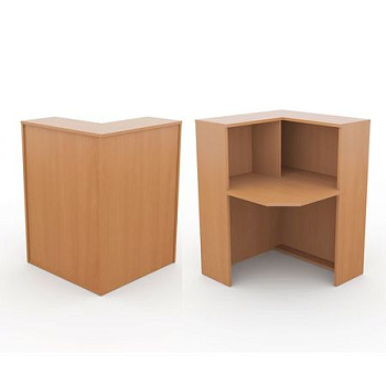 А-555 Стойка угловая прямая левая (900х900х1220)