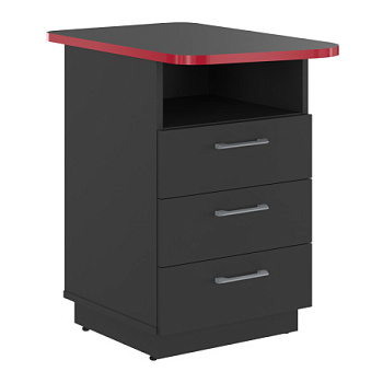 Тумба приставная с цоколем SFLC-3D.3A  467х735х809