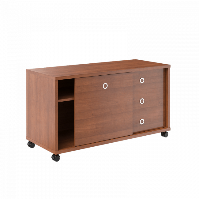 ТУМБА МОБИЛЬНАЯ В 202.1 С ДВЕРЬЮ КУПЕ (1202X500X660)