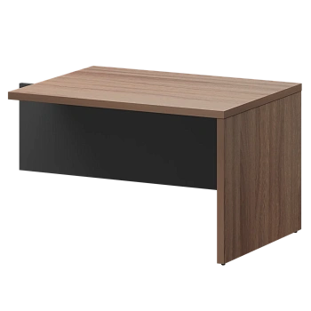 Бриф-приставка KZB-12 Темный шимо/Графит 1200x900x750 Кортез