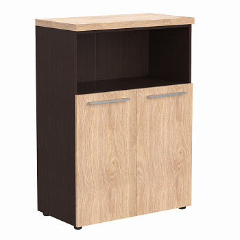 Шкаф с глухими малыми дверьми и топом AMC 85.3