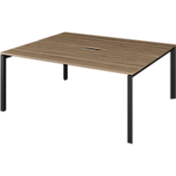 НТМП.П.Б2-200 Бенч двойной на 2 рабочих места на металлокаркасе(2000x1496x750)